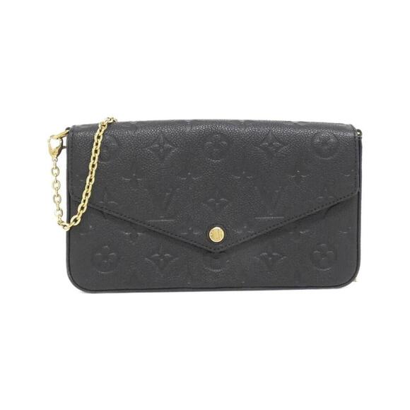 LOUIS VUITTON Black Monogram Shoulder Bag - Picture 1 of 7